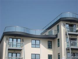curved glass balconies bognor regis