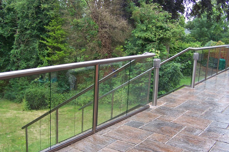 Glass Banister Staircase Glass Banisters Glass Balcony Systems