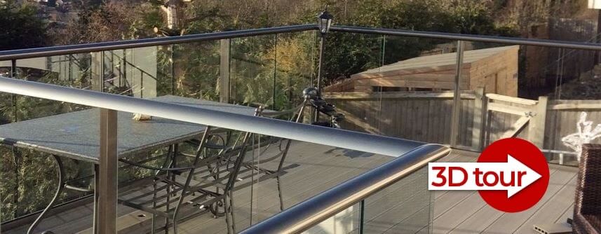 Glass Balustrade in Dover