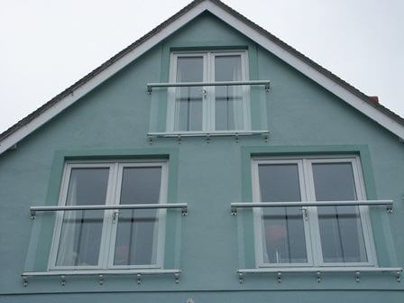 glass juliet balconies