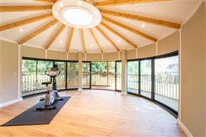 Rotunda-Curved Glass Sliding doors