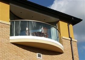 external curved balcony yorkshire