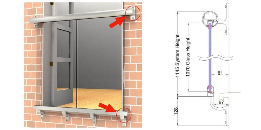 ORBIT JULIET BALCONY