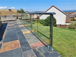 Glass Balustrade for Garden