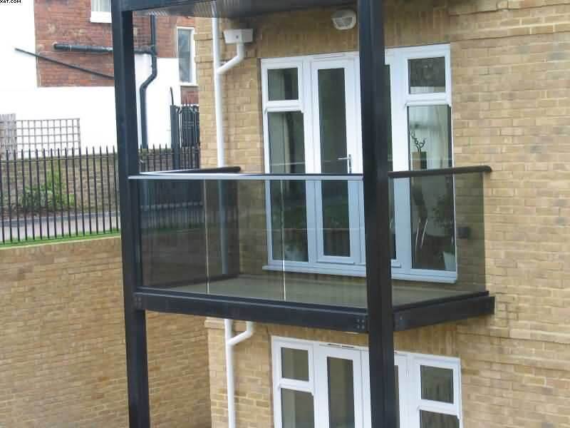 balcony with glass ealing london