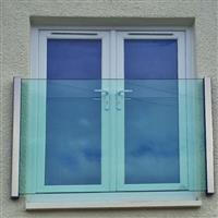 Frameless Glass Juliet Balcony