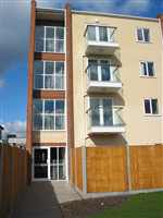 Flats with Royal Chrome balconies