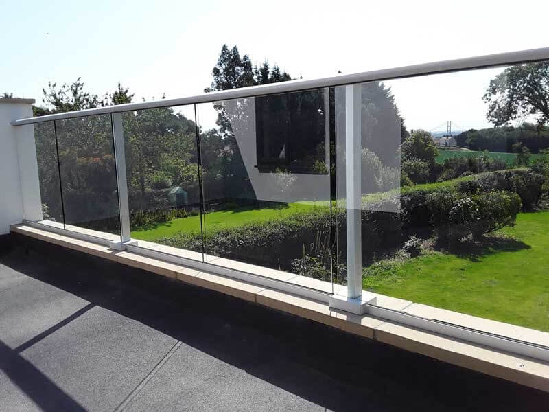 Glass Balconies in Derbyshire