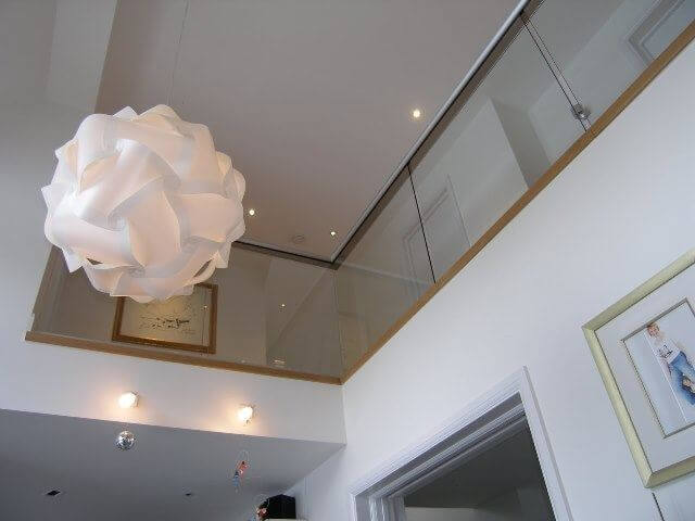 internal glass balustrades