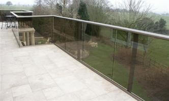 balcony glass Soulbury Buckinghamshire