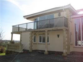 nice glass balcony in the countryside Soulbury Buckinghamshire