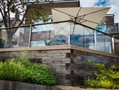 Glass Balustrade in Brighton adds crowning glory to the house