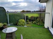 Creating the illusion of a ‘sea of green’ is this beautiful Balconette balustrade framing the view over the Lincolnshire Wolds from an extended home near Louth.