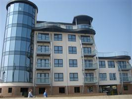 curve dglass terrace balconies