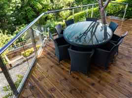 Royal Chrome bal 2 Glass Balcony in Sussex