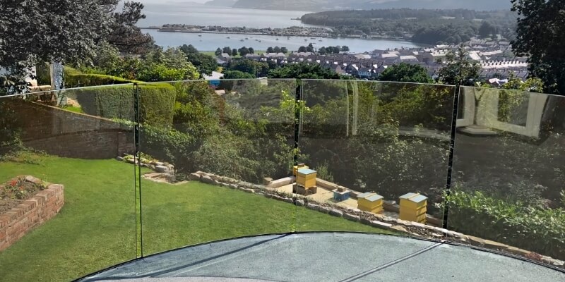 View over Frameless Balustrade