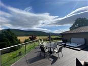 Looking smart and boasting spectacular views towards the Cairngorms, this stunning self-installed Balconette balustrade in Ballater has, quite rightly, made its retired owner John Monks very proud.