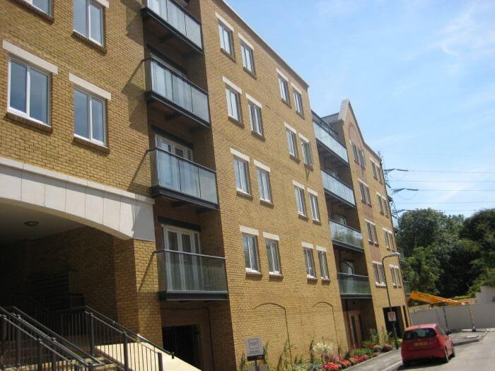 glass balconies with no posts Gravesend, Kent