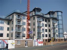 stainless steel balconies and glass