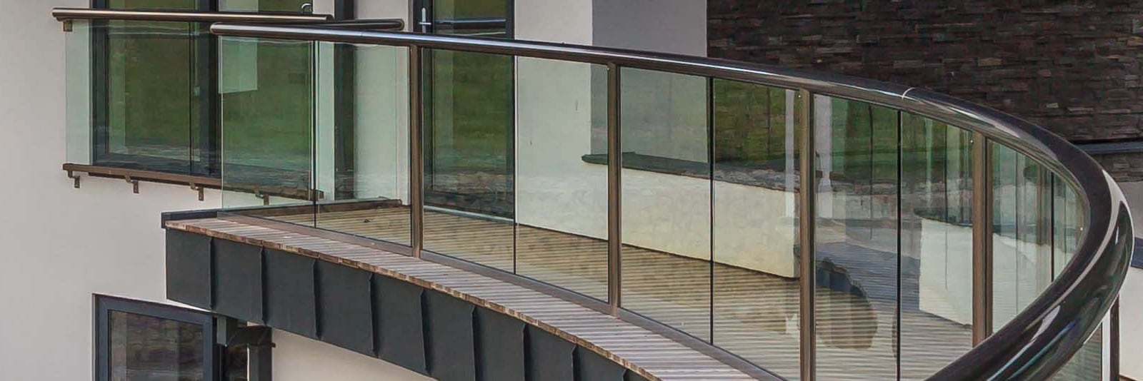 The balcony systems balustrade