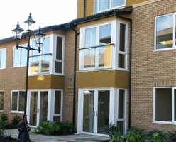 Consecutive Royal Chrome Juliet balconies