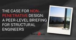 Written for structural engineers, not architects or developers. Assumes familiarity with BS EN 1991-1-4, BS 6180 and barrier load design. Addresses the structural question that arises when a non-penetrative balustrade system is proposed: does it work, and how do we verify that it does? Covers the five load resistance mechanisms, the site-specific calculation methodology, and the test data and evidence base available for SE review.