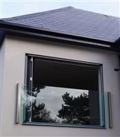 Frameless Glass Juliet Balcony