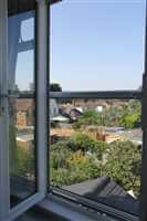 Glass Juliet Balcony with a view in Redhill Surrey