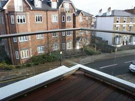 glass balcony wimbledon