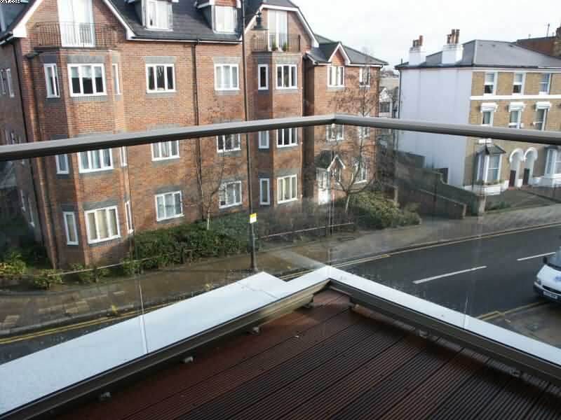 glass balcony wimbledon