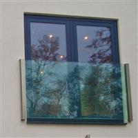 Frameless Glass Juliet Balcony