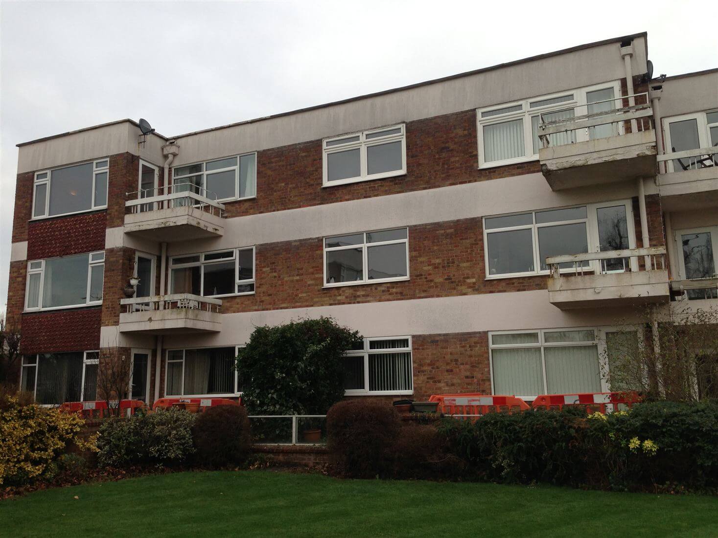 old non clompliant balconies
