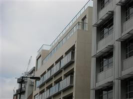 glass balconies in london