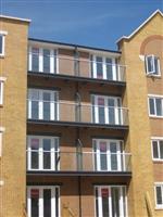 railings in glass Gravesend, Kent