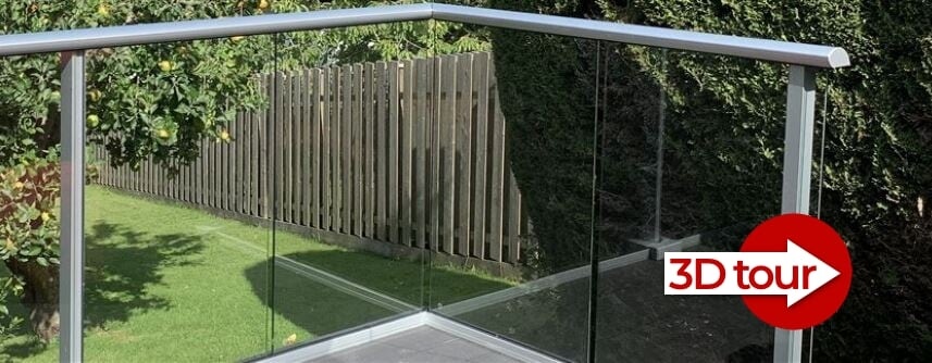 Glass Balustrade in Bath