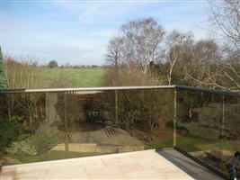 glass balcony Soulbury Buckinghamshire