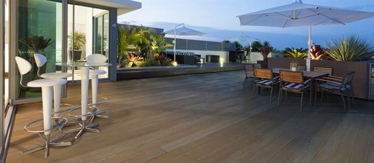 Smooth Enhanced Grain Composite Decking