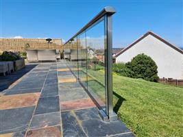 Glass Balustrade Side View