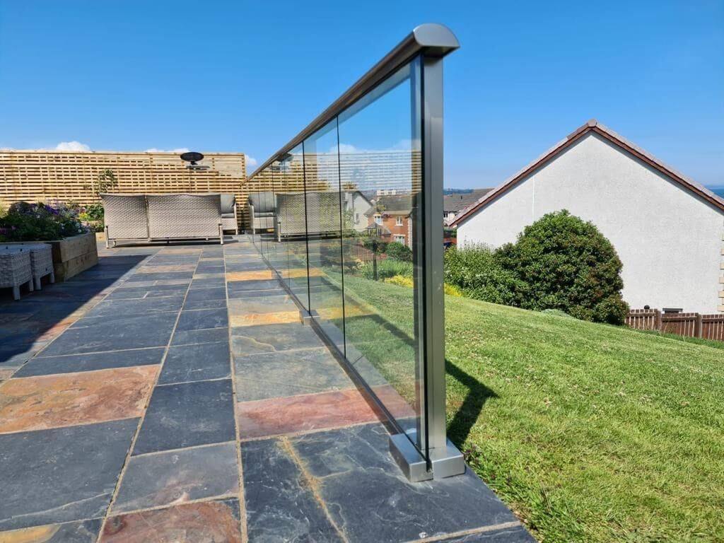 Glass Balustrade Side View