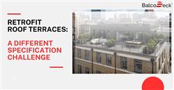 Most guidance on roof terraces focuses on new build, but retrofit projects present a very different challenge. Existing waterproofing, unknown structural capacity, planning considerations and professional liability all need careful assessment before work begins. This article explains the key questions architects, structural engineers and developers should answer when specifying a roof terrace on an existing flat-roofed building, and why a non-penetrative approach can reduce risk while protecting the waterproofing system.