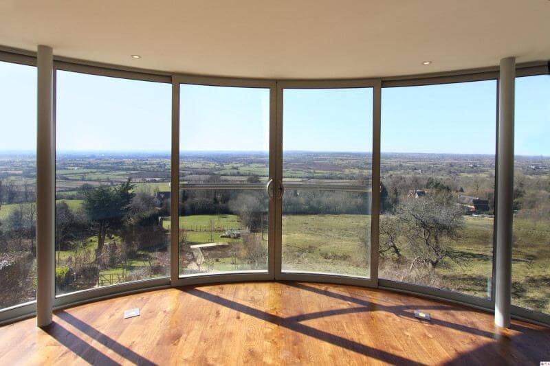 Curved Glass Sliding Doors