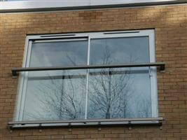 large glass juliet balcony wimbledon