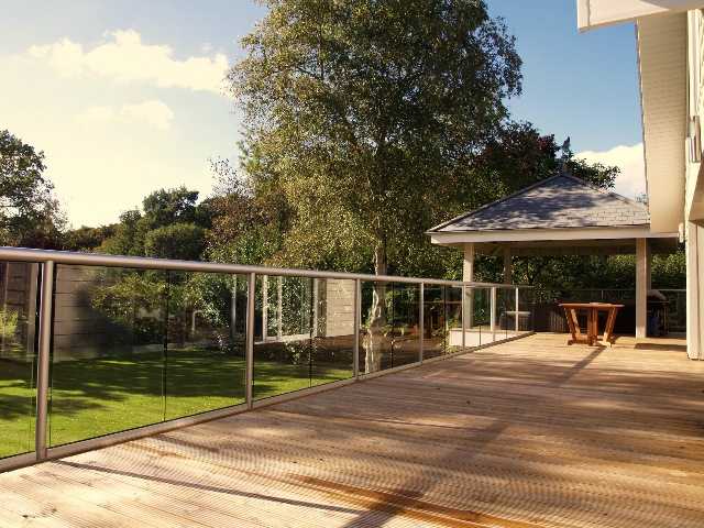 Long Glass Balustrade