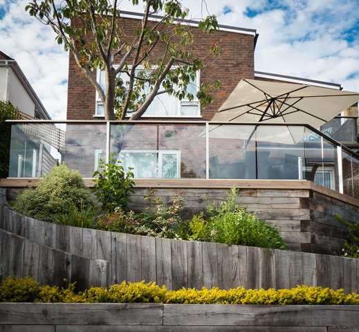 Glass Balustrade in Sussex