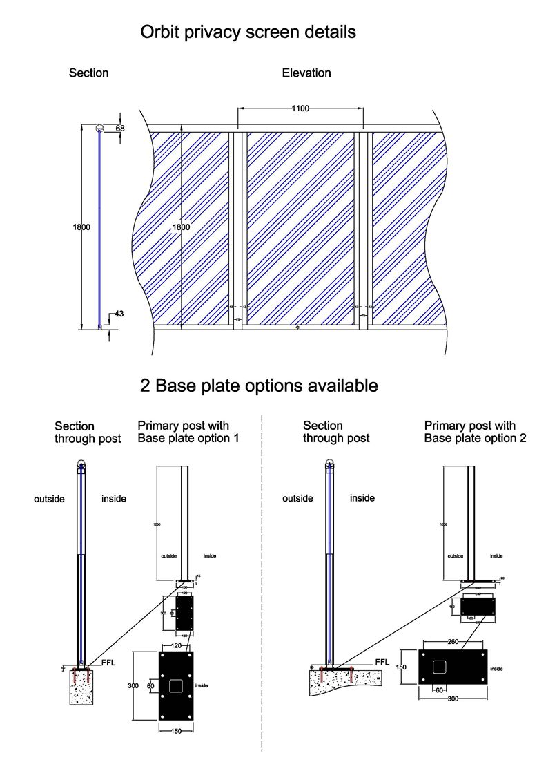 Privacy screens | Glass Balustrades | Balcony Systems