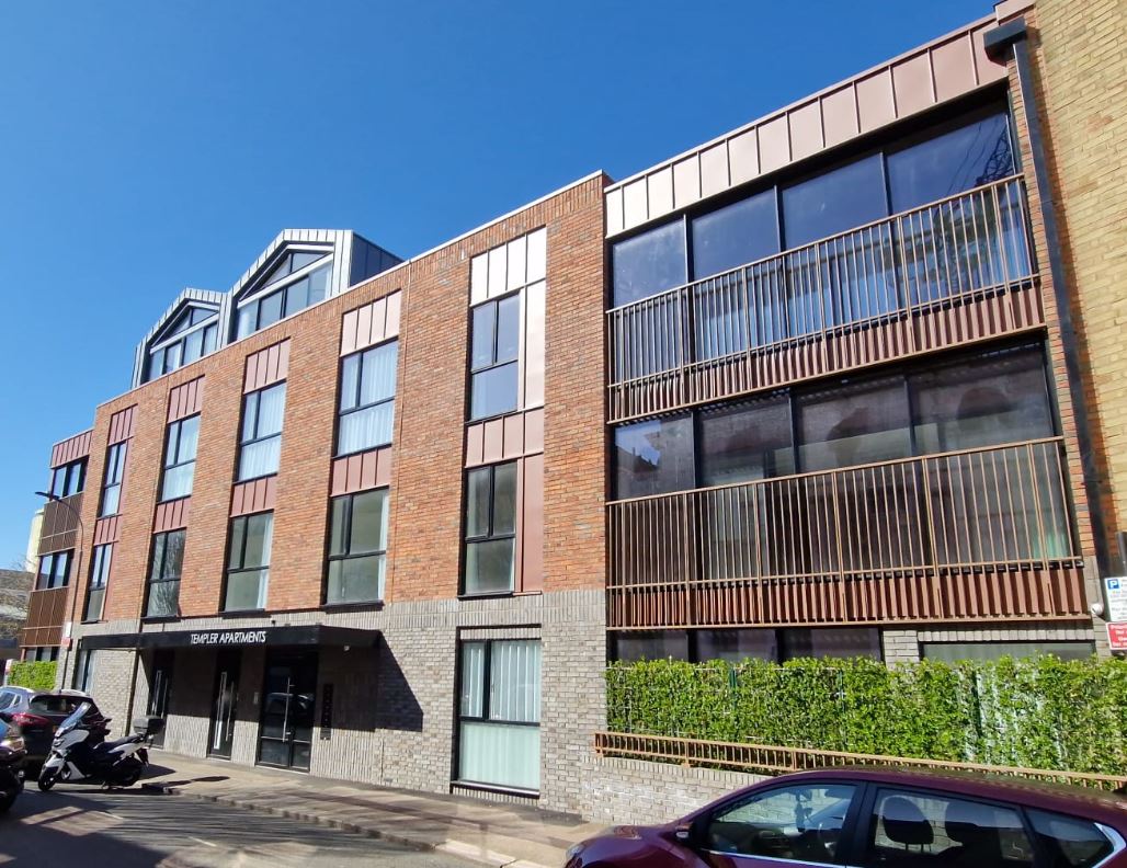 Side fixed Milano Metal Railings