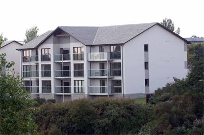 Large house with Royal Chrome Juliet balcony