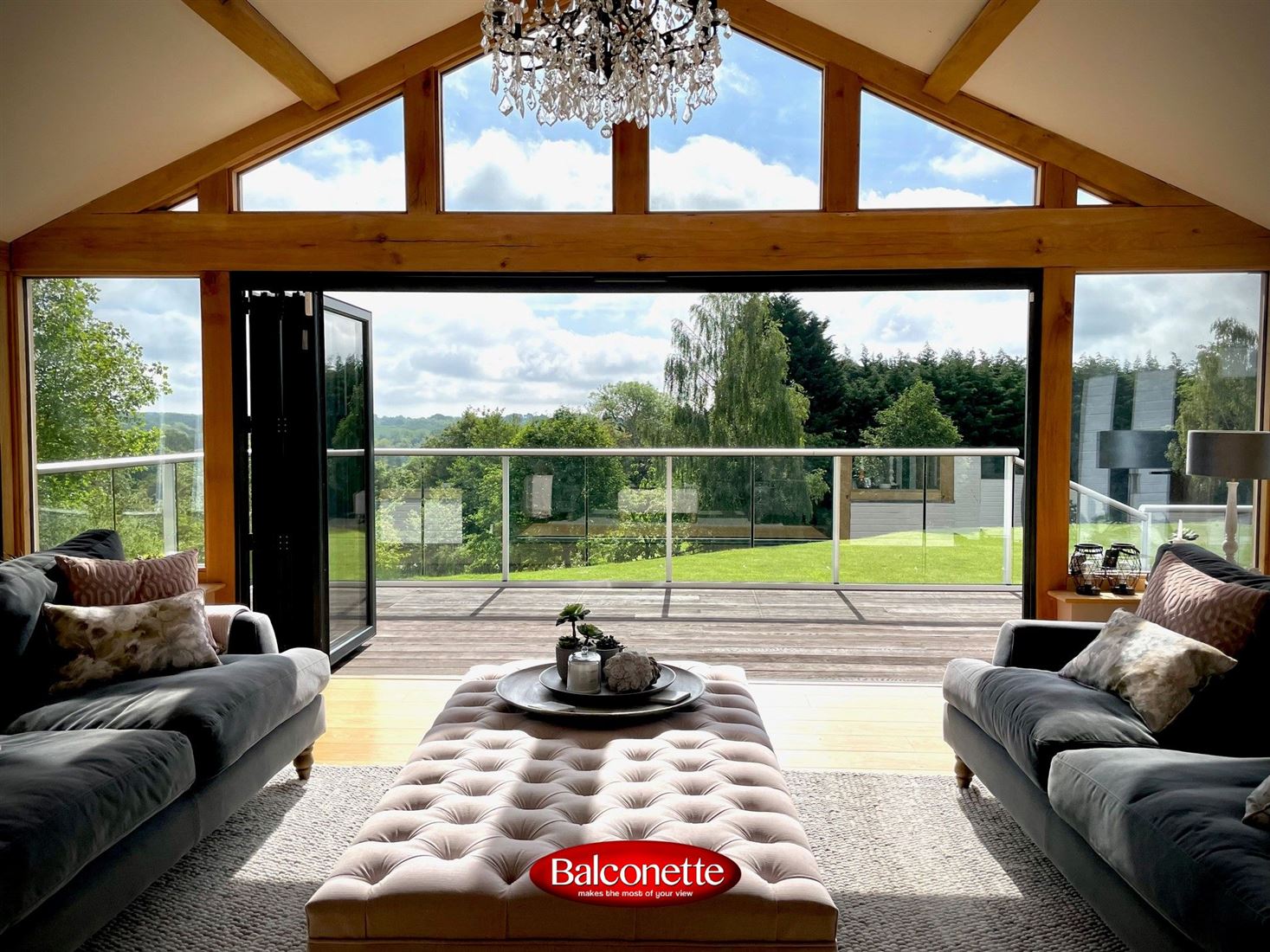 completed Balcodeck system