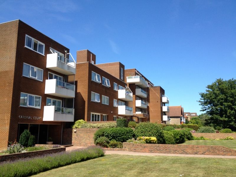 Before refurb balconies