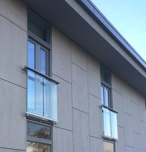 Glass Juliet Balconies Alexander House